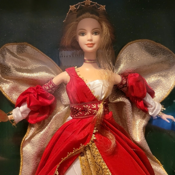 Mattel Holiday Angel Barbie dolls from the Collector Edition series. NRFB - Picture 11 of 16